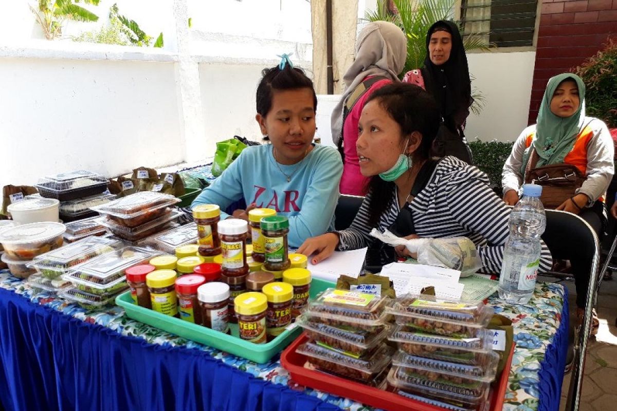 Dinas Perikanan Kediri gelar bazar produk ikan