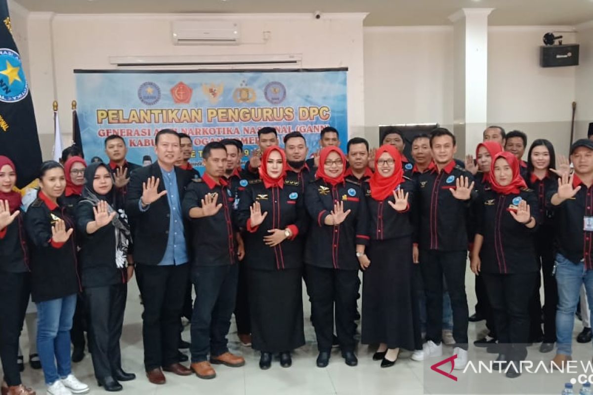 Bupati : GANN membantu pemerintah  memberantas narkoba