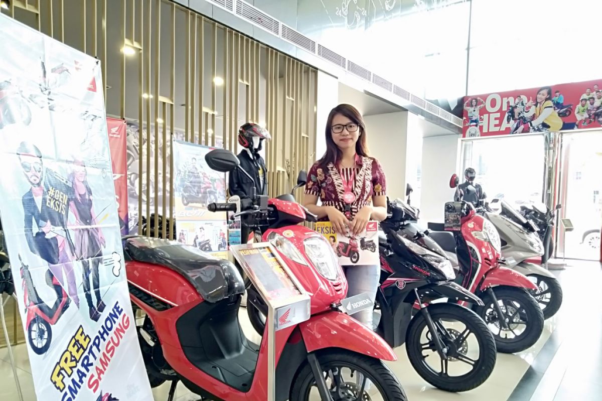 Honda sudah jual 120 ribu unit di wilayah Kalselteng