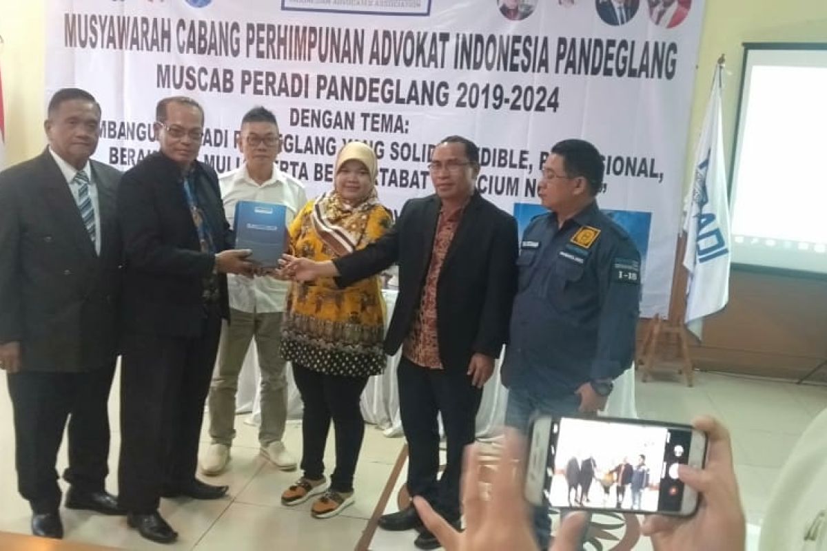 Peradi Pandeglang gelar Muscab, tentukan ketua baru