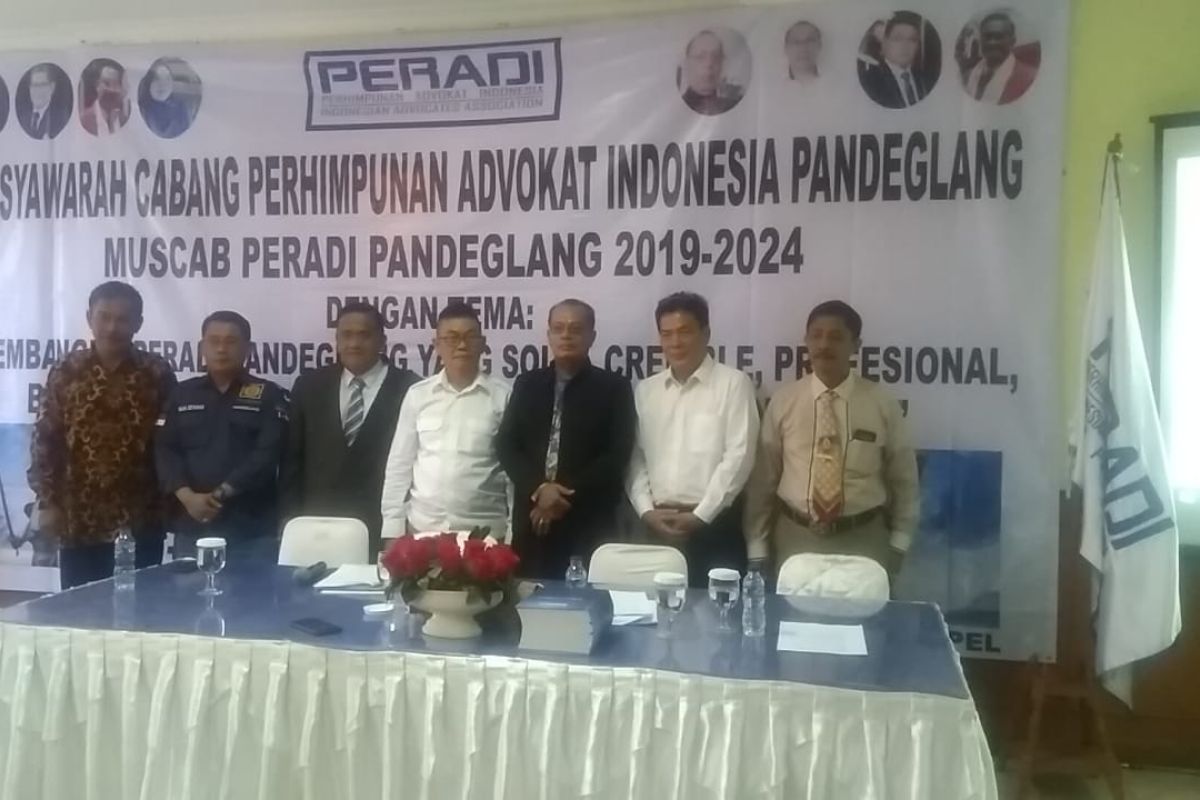 DPC Peradi Pandeglang Dorong Otto Hasibuan Ketum DPN