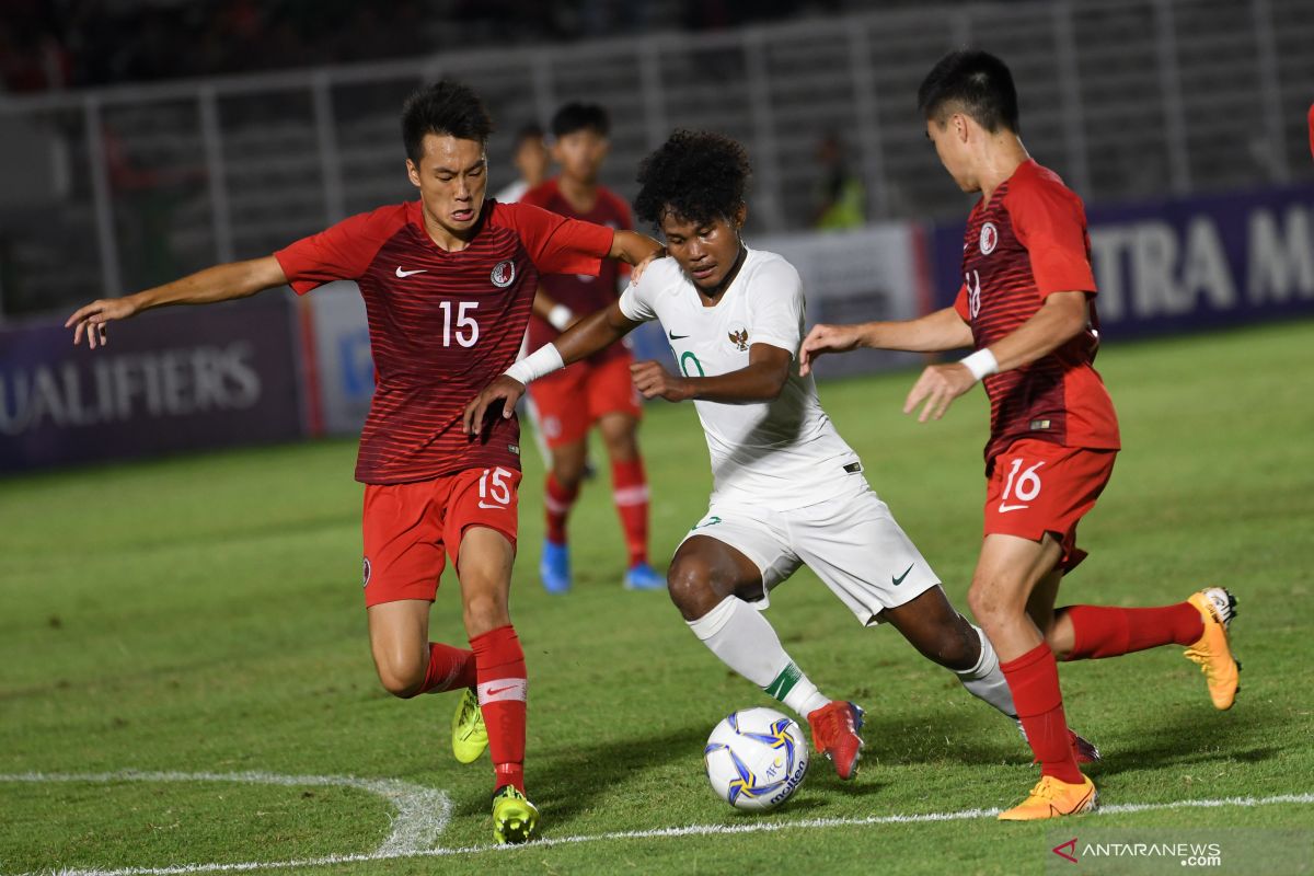 Timnas U-19 Indonesia pimpin klasemen  Grup K