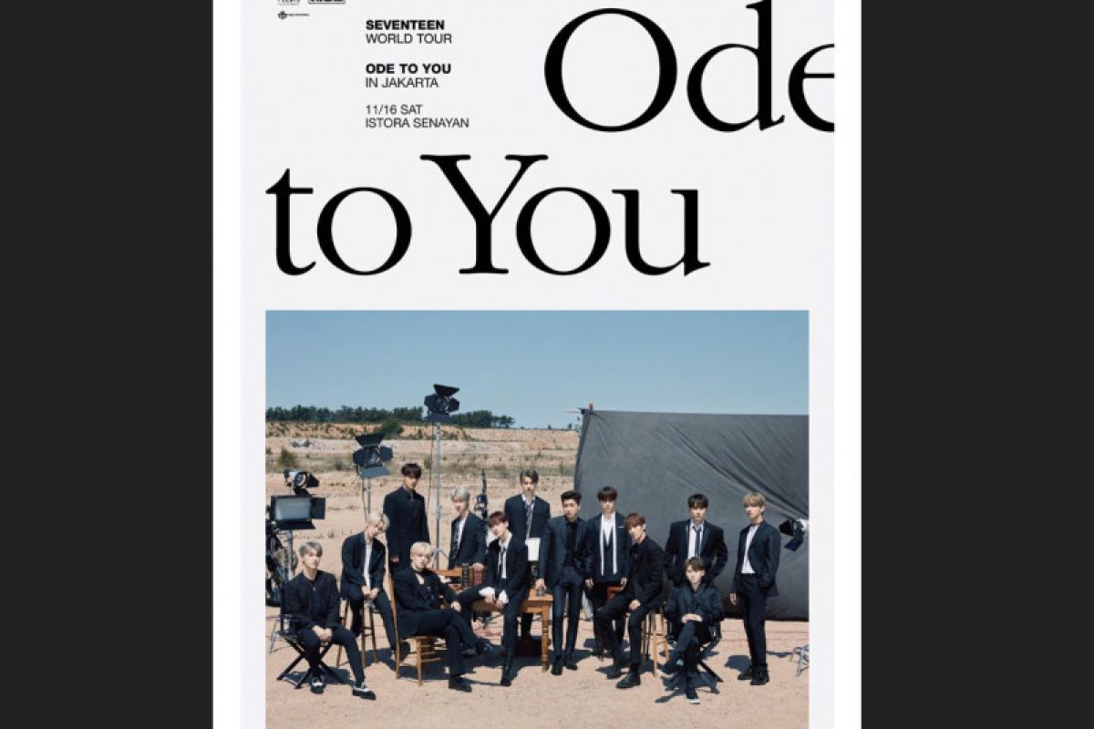 Tiket konser SEVENTEEN "Ode To You" sisakan satu kategori lagi