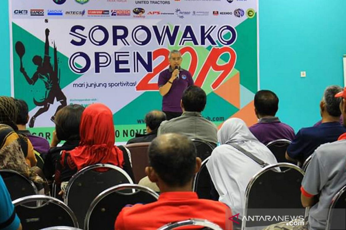 Bupati Lutim buka turnamen Tennis Sorowako Open 2019