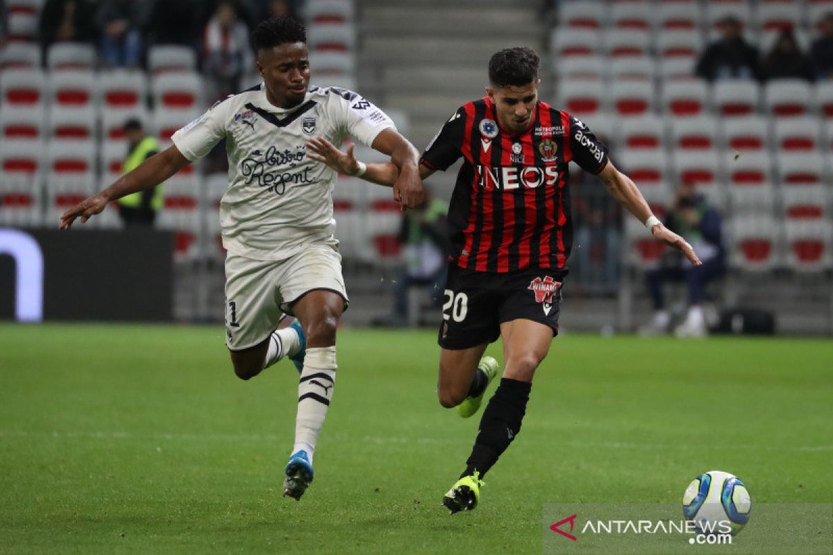 Bordeaux hanya bawa satu poin dari kandang Nice