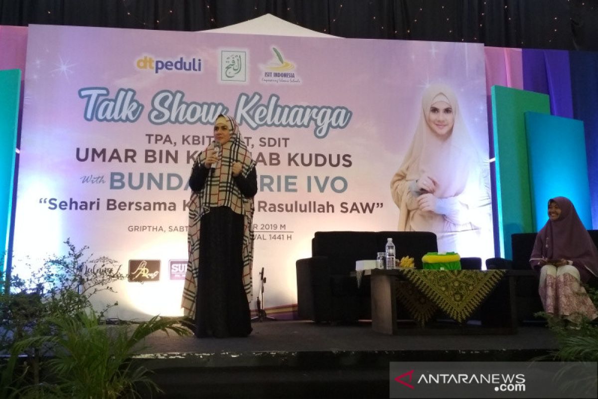 Artis Astrie Ivo ajak muslim teladani Rasulullah dalam membangun keluarga