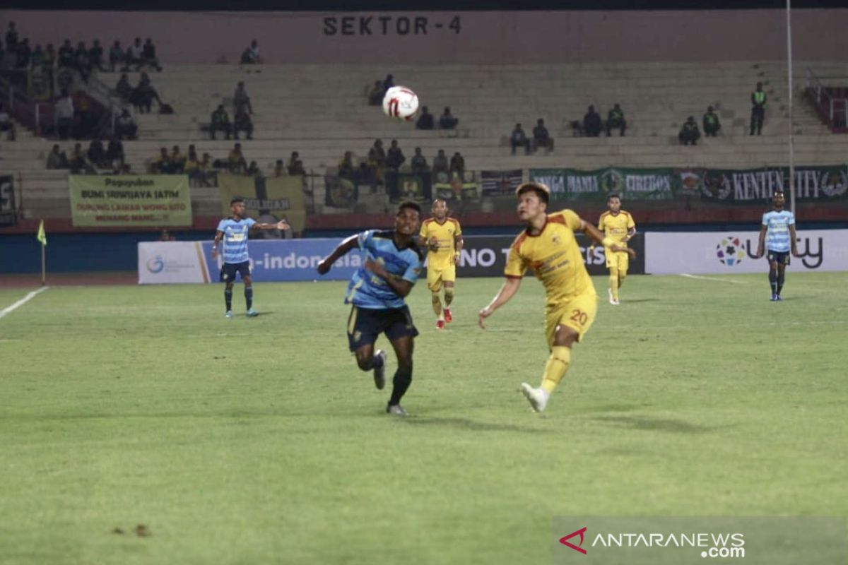 Delapan besar Liga 2: Sriwijaya FC kalahkan Persewar berkat gol cepat
