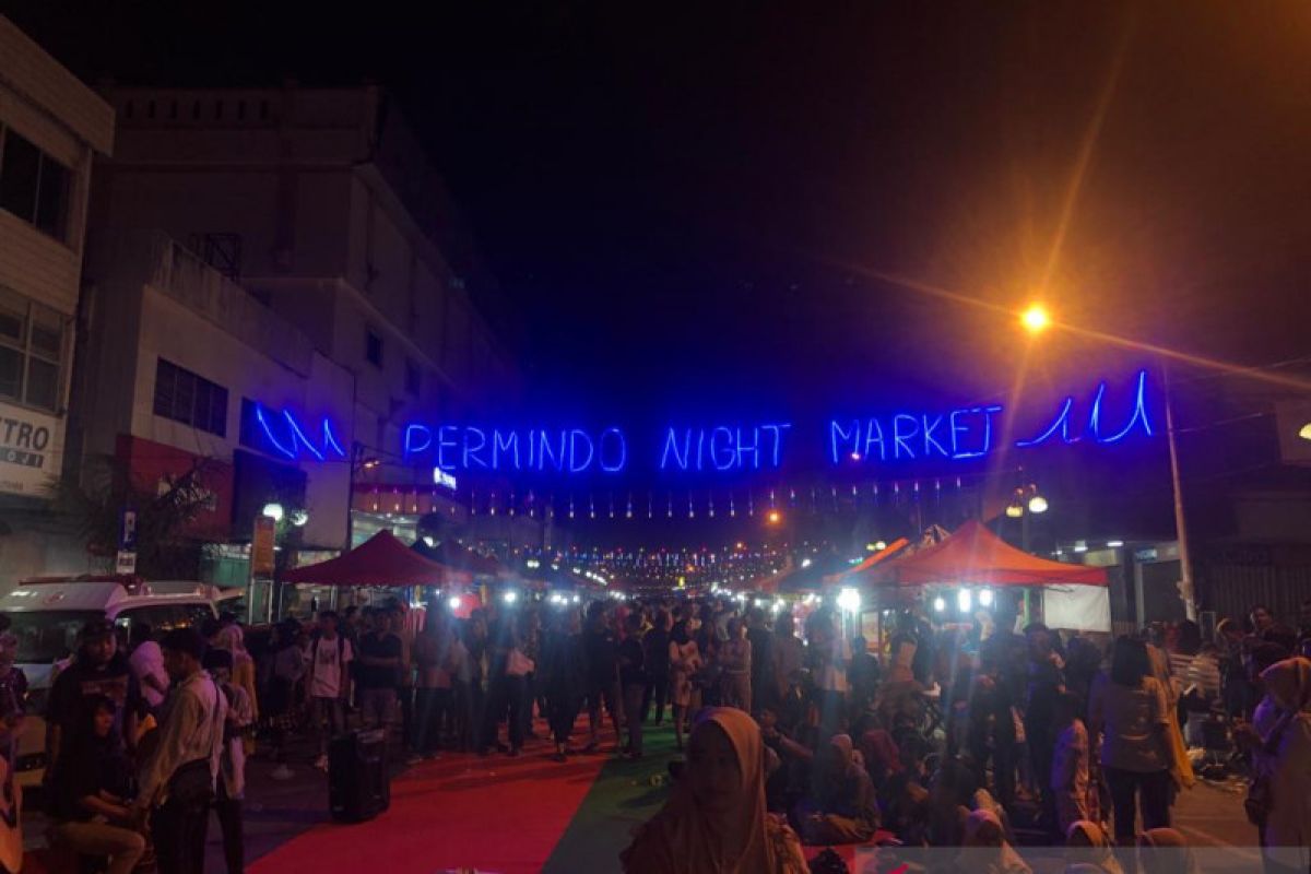 Ribuan orang padati Permindo Night Market