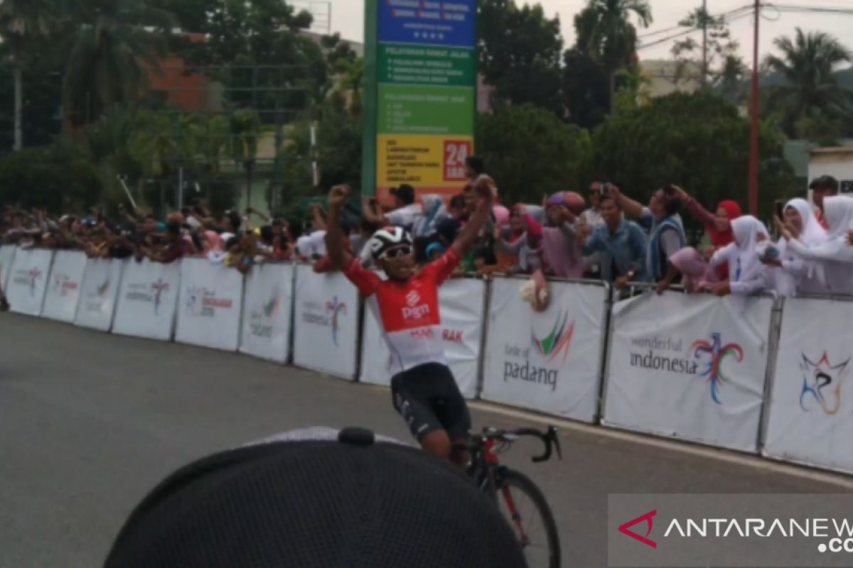 Jamalidin Novardianto tercepat di etape VIII TdS 2019