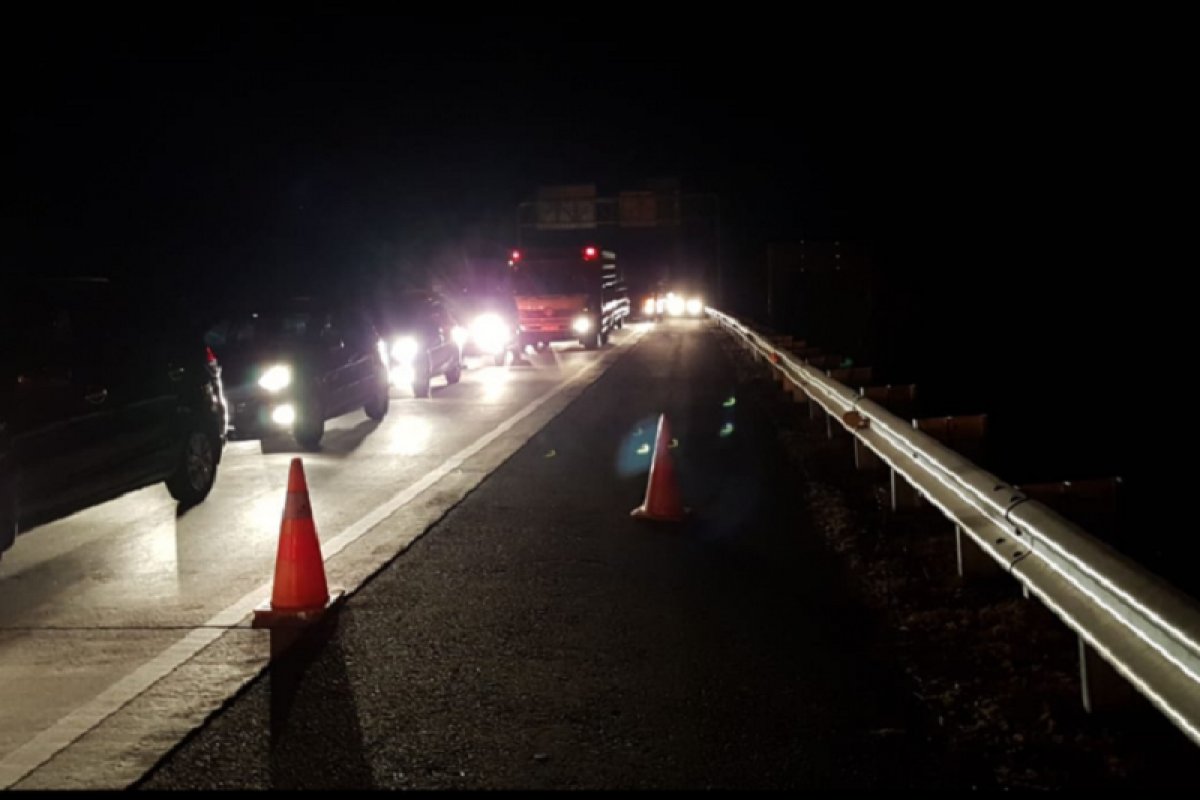 Gerbang Tol Bakauheni Selatan ditutup sementara karena kemacetan