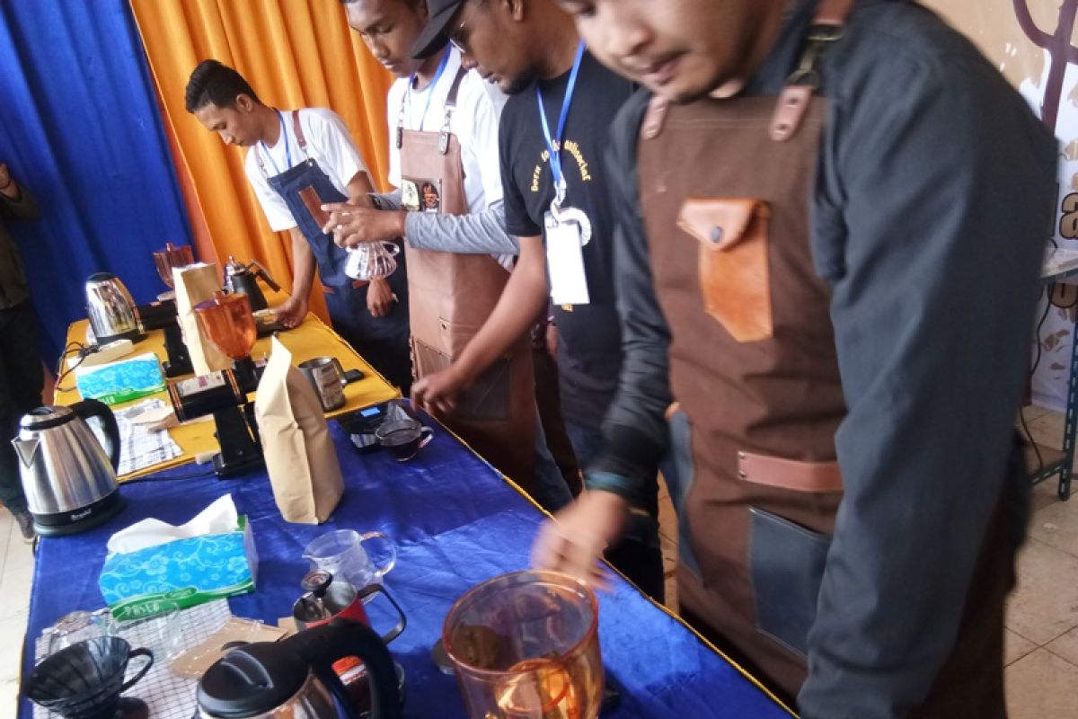 Festival Barista Kopi Arabika Sipirok berakhir, ini para juaranya