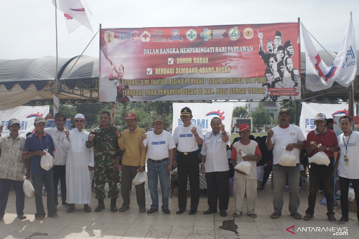 FSPMI dan Sahabat Berbagi gelar kegiatan sosial di hari pahlawan