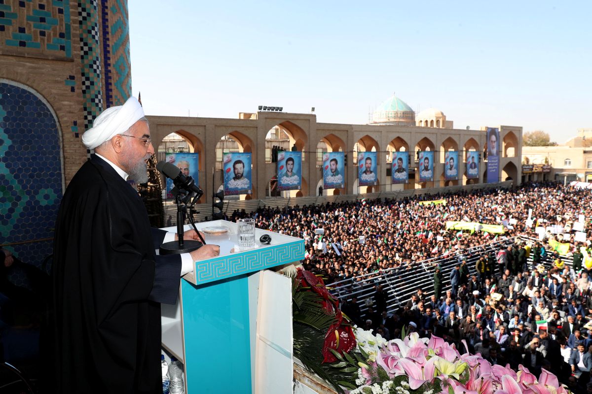 Presiden Rouhani sebut sebanyak 25 Juta warga Iran terinfeksi corona