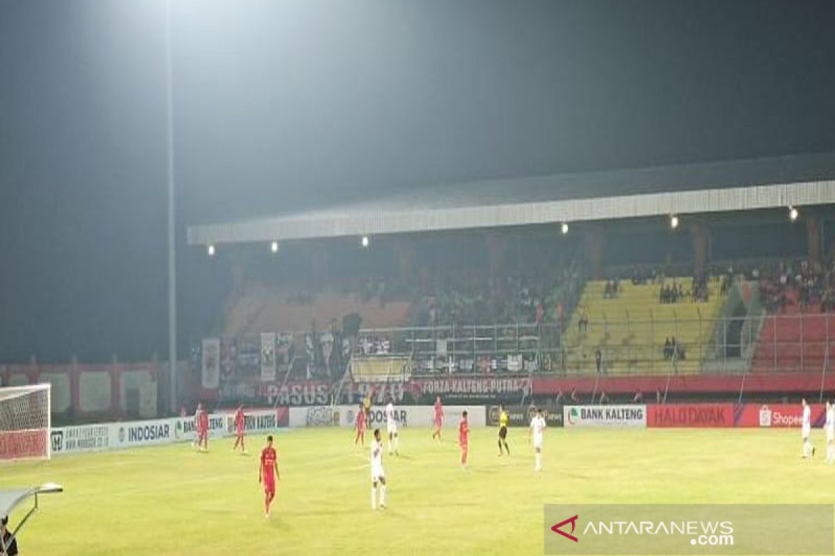 Kalteng Putra babak pertama unggul atas  PSM Makassar