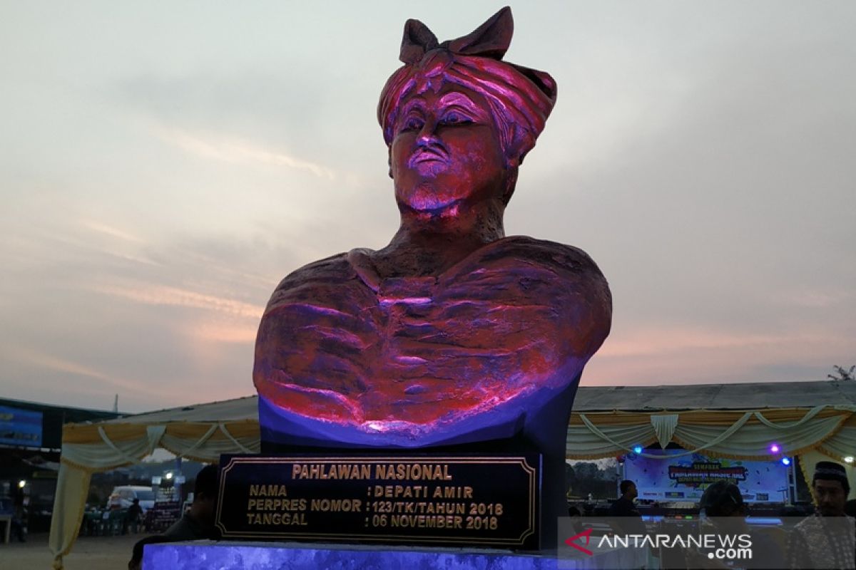 Monumen Depati Amir jadi momentum milenial mengenal pahlawan nasional