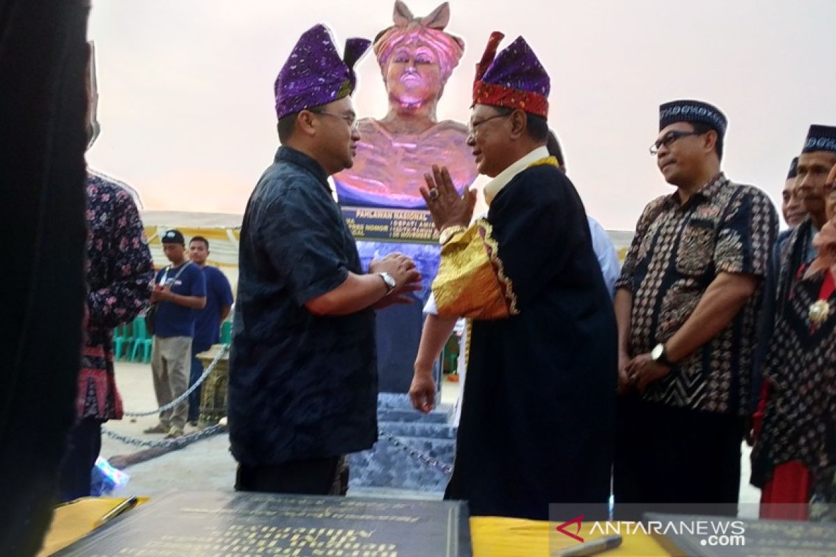 Monumen Pahlawan Nasional Depati Amir diresmikan