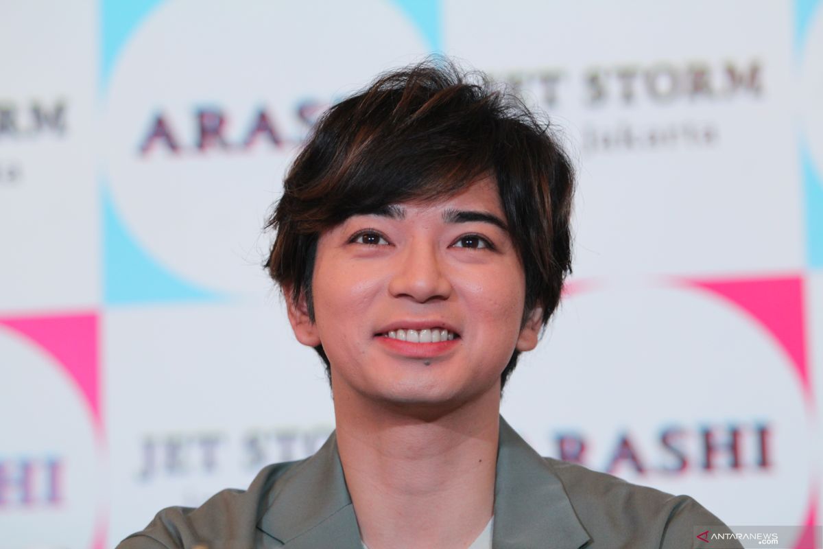 Jun Matsumoto: "Saya tahu di Indonesia banyak penggemar Arashi"