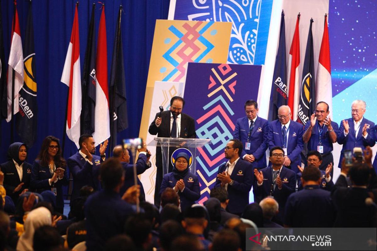 Kongres II NasDem mandatkan kembali Surya Paloh jadi Ketum NasDem