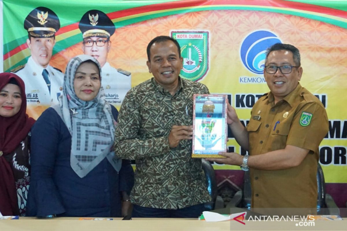 Pariaman belajar pengembangan Kominfo ke Pemkot Dumai