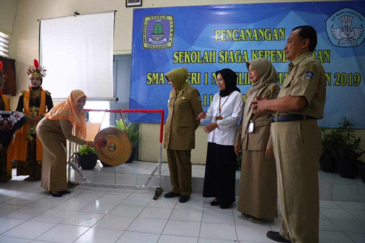 SMA Negeri 1 Ngaglik dicanangkan sebagai Sekolah Siaga Kependudukan