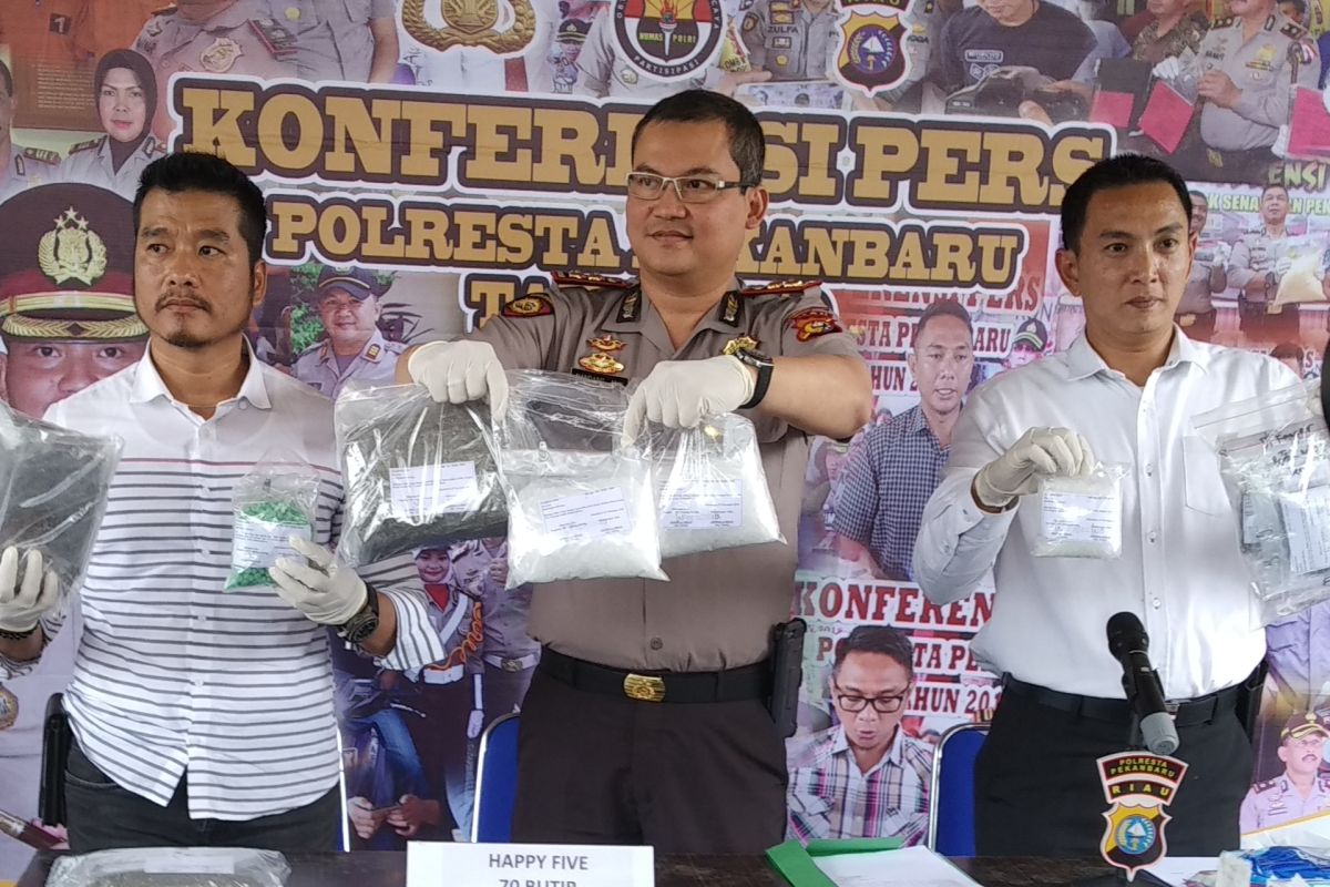 Polresta Pekanbaru antisipasi peredaran narkoba di penghujung tahun