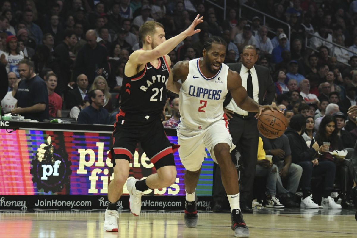 Clippers menang dalam laga Leonard reuni dengan Raptors