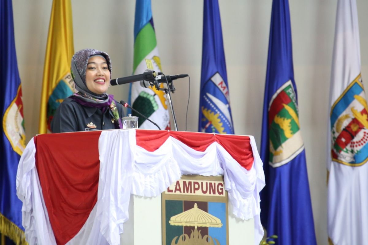 Wagub Lampung Nunik serahkan rancangan KUA PPAS APBD 2020