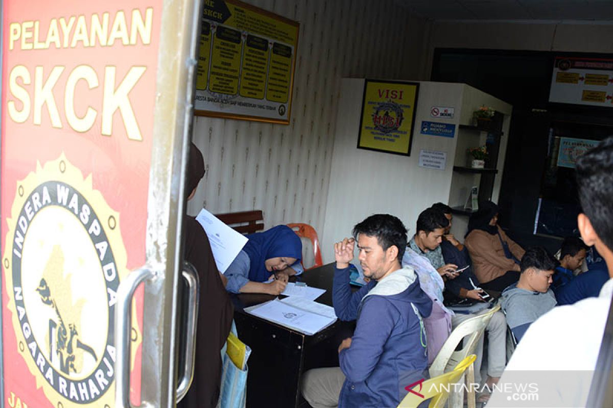 Layanan SKCK meningkat jelang penerimaan CPNS