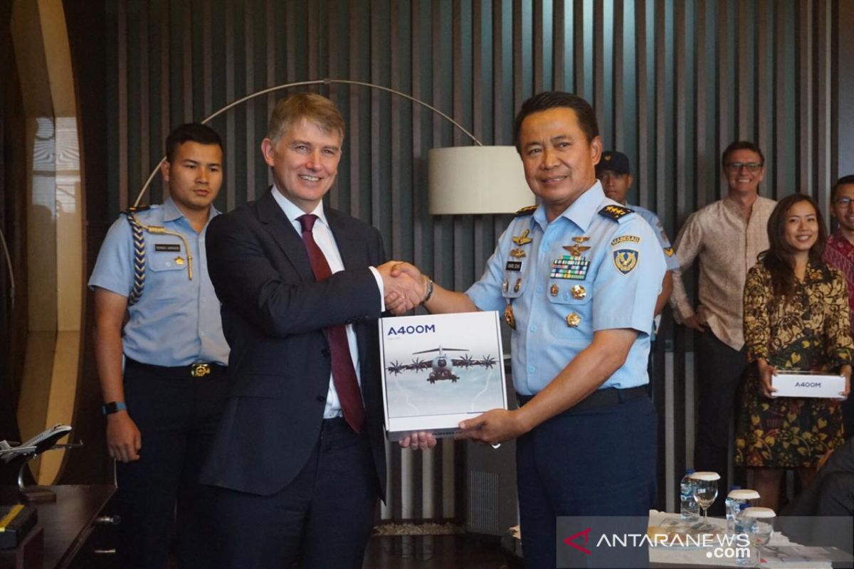 Dubes Inggris sebut pesawat angkut A400M milik Airbus 'pesawat penyelamat jiwa'