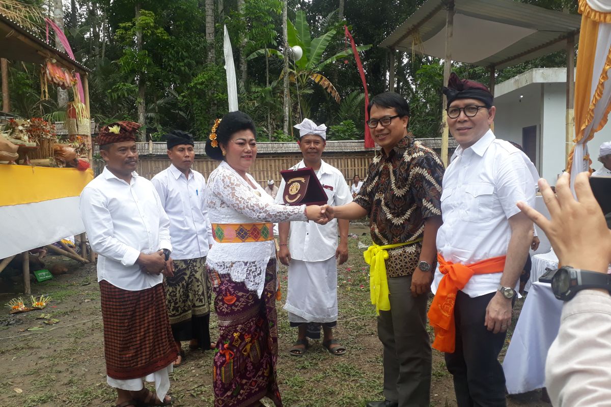 Bupati Karangasem apresiasi pembangunan museum Sanghyang Dedari