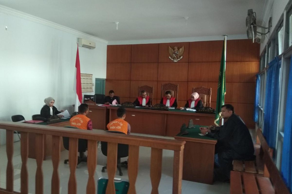 Tiga terdakwa penjualan satwa dilindungi dituntut satu tahun penjara