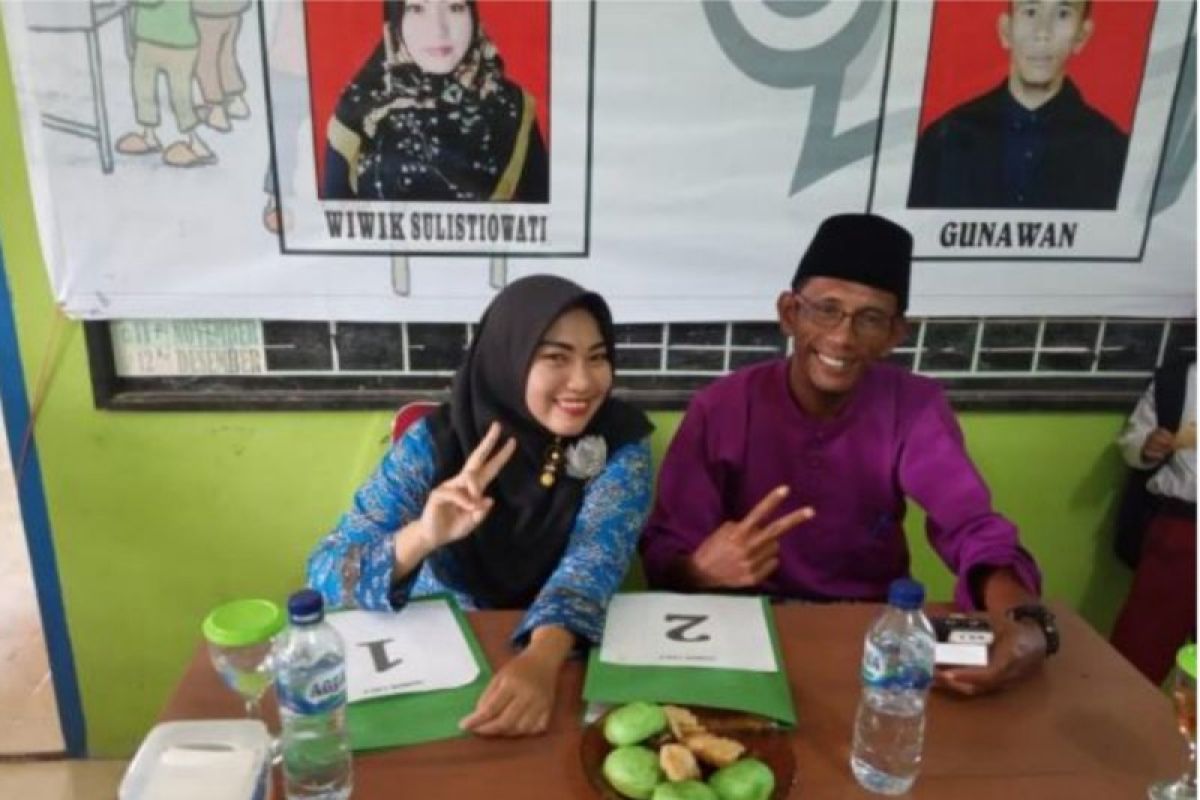 Suami istri rebutan jabatan kepala desa