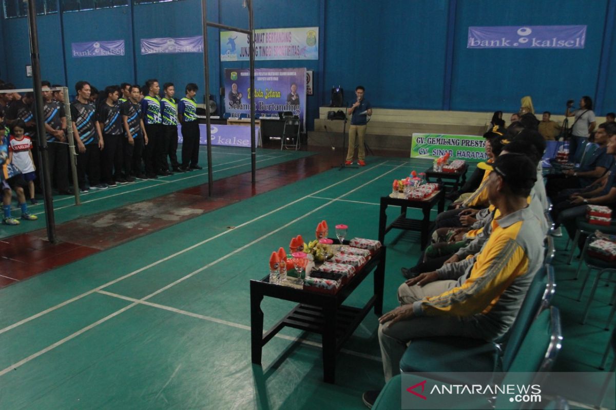 S Kalimantan Badminton Championship in Marabahan