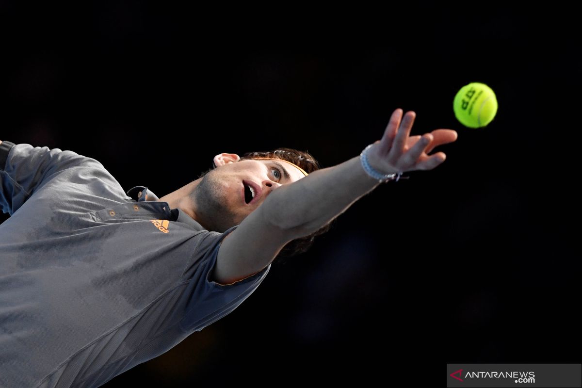 Thiem tundukkan Tsitsipas di pertemuan pertama ATP Finals 2020