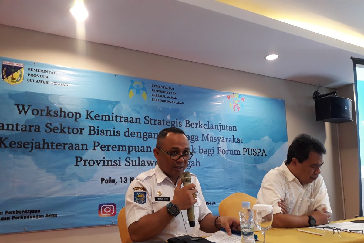 KPPPA-DP3A Sulteng tingkatkan peran Forum Puspa penuhi hak perempuan-anak