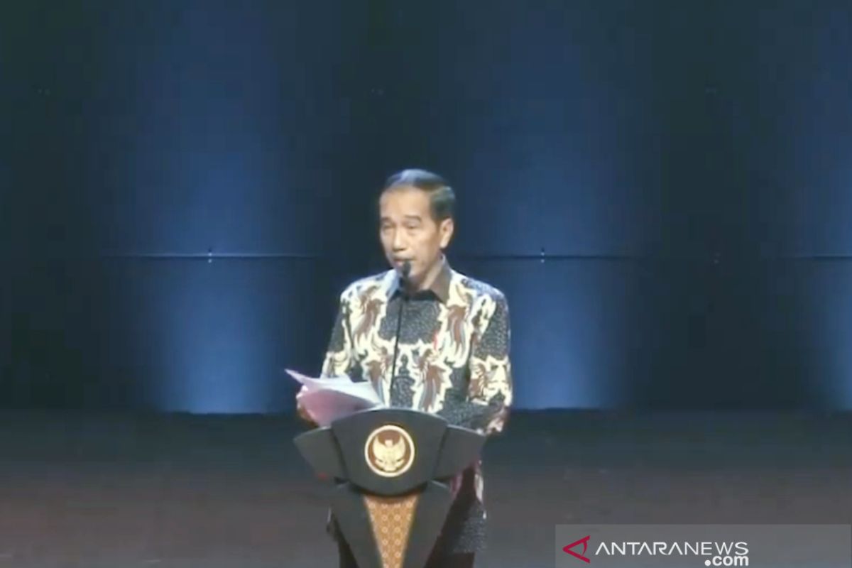 Hadiri Rakornas Forkopimda, Jokowi bersyukur pertumbuhan ekonomi terjaga