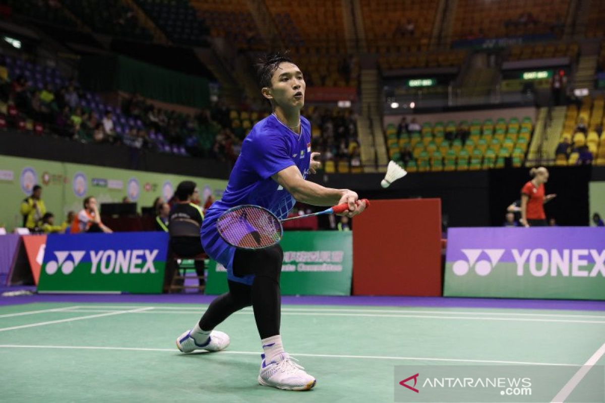 Jonatan tembus semifinal  Hong Kong Open 2019