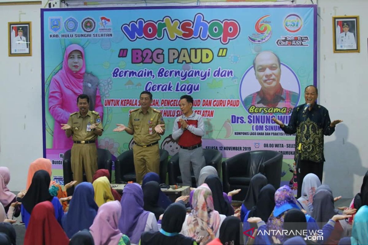 Workshop B2G tingkatkan kualitas guru PAUD