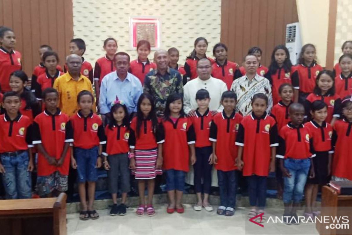 Kontingen Pesparani Kota Jayapura menargetkan juara umum