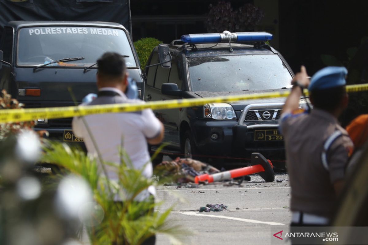 Manajemen Grab koordinasi dengan kepolisian terkait pelaku bom Medan