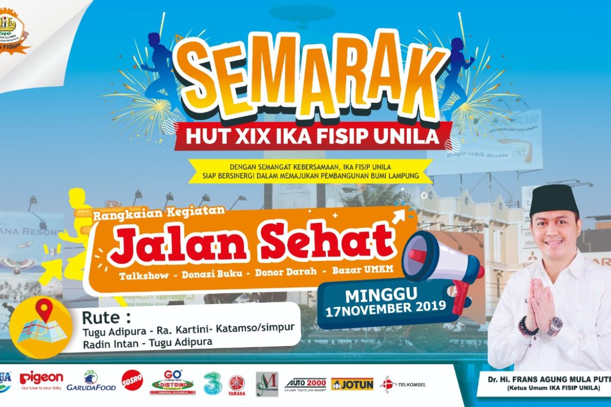 IKA FISIP Unila gelar semarak HUT XIX