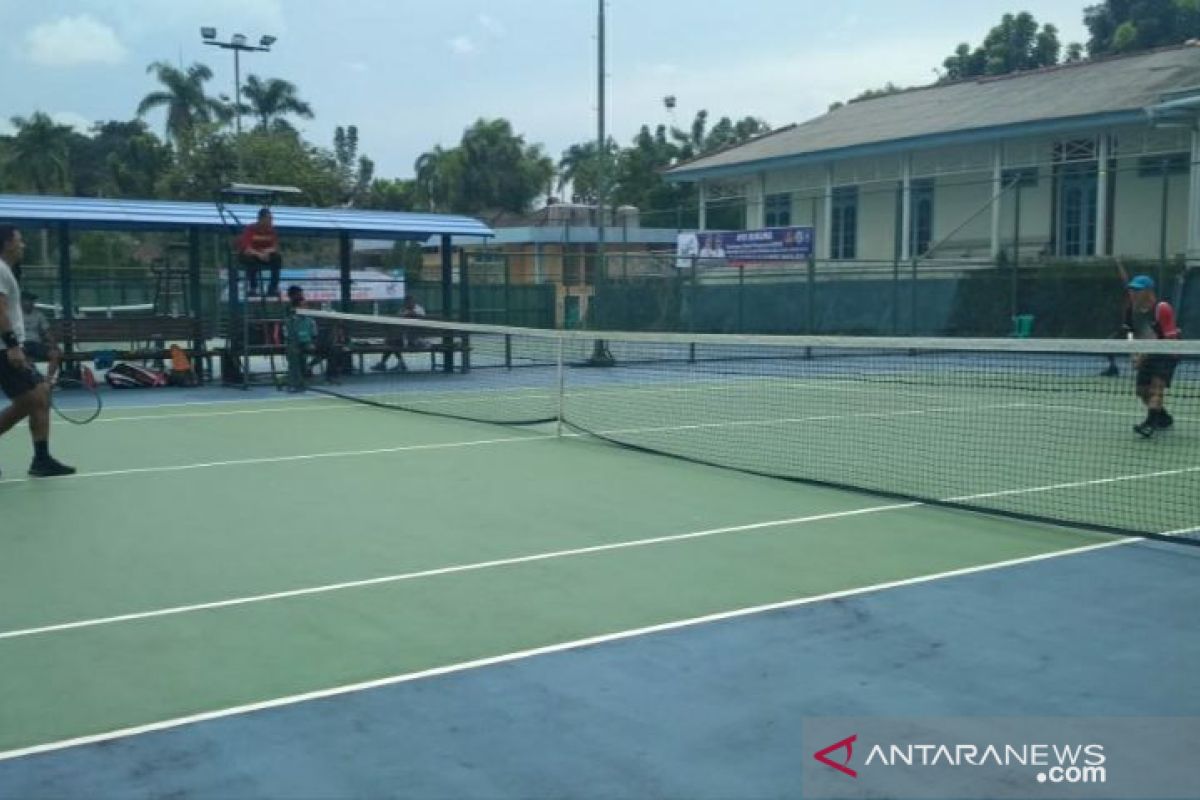 Tenis lapangan Sulsel kubur mimpi tuan rumah di Pornas Korpri