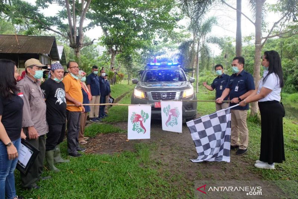 Pupuk Kaltim Serahkan Mobil Operasional Penyelamatan Orangutan ke BOSF