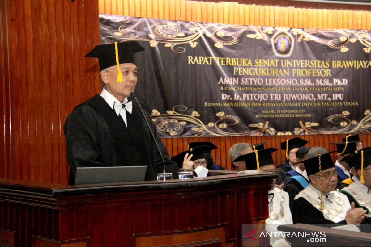 Universitas Brawijaya kukuhkan dua guru besar