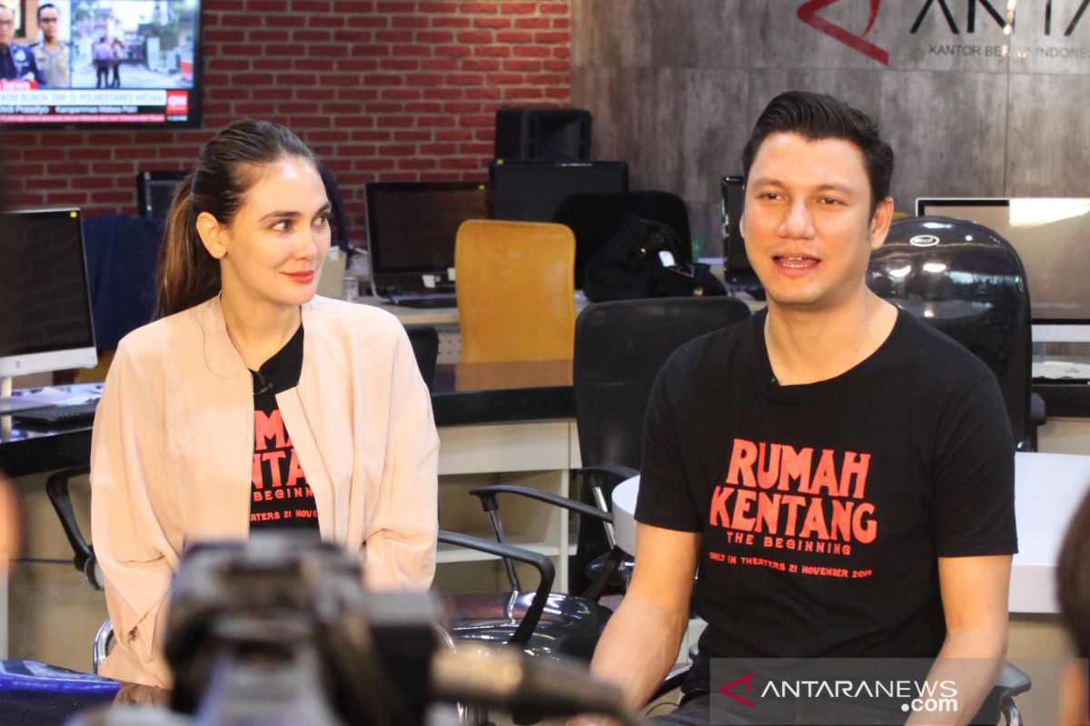 Cuaca dingin, kendala utama Luna Maya syuting "Rumah Kentang"