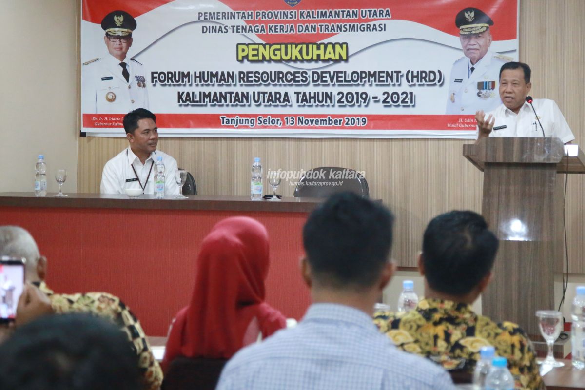 Forum HRD Kaltara Resmi Dikukuhkan