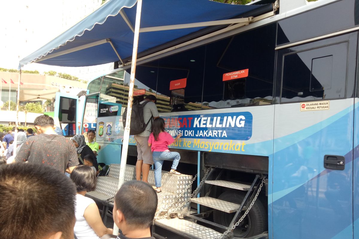 Layanan SIM Keliling di Jakarta hari ini