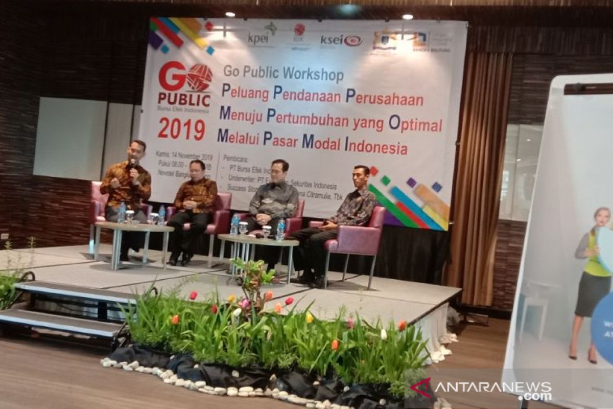 BEI Perwakilan Babel ajak perusahaan lokal Go Public