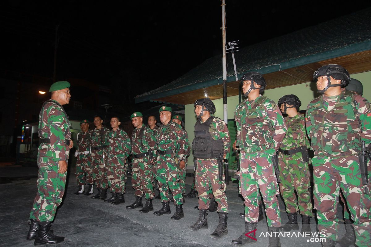 Kodim 1304/Gorontalo gencarkan patroli malam