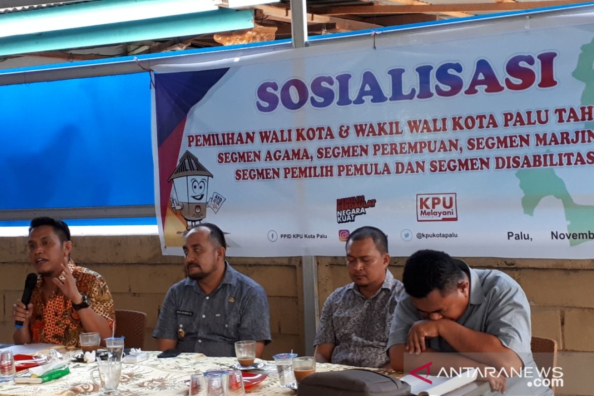 KPU imbau warga tidak mudah terprovokasi jelang Pilkada Kota Palu